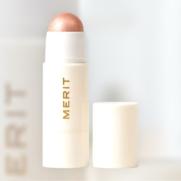 Merit Other - Merit Women’s Day Glow Highlighter Stick in Bounce Rose Gold 0.14 ounces